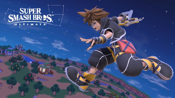 Sora from Super Smash Bros. Ultimate in Animal Crossing