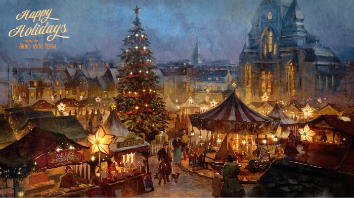 Happy Holidays from the Anno 1800 Team