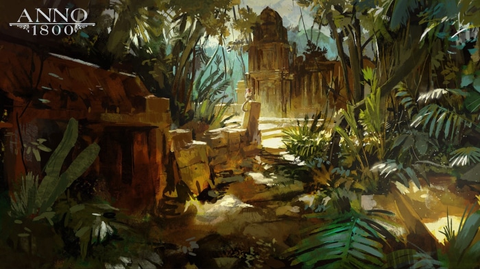 Anno 1800 jungle ruins