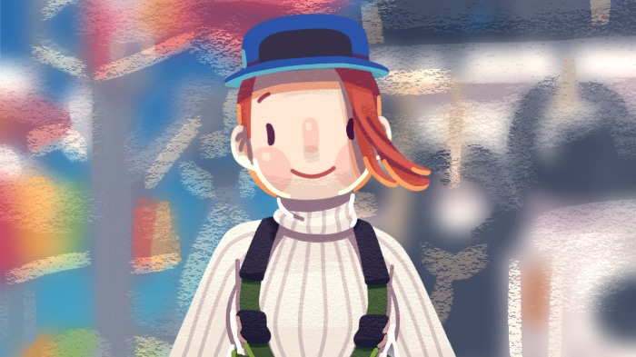 Character from Moonglow Bay