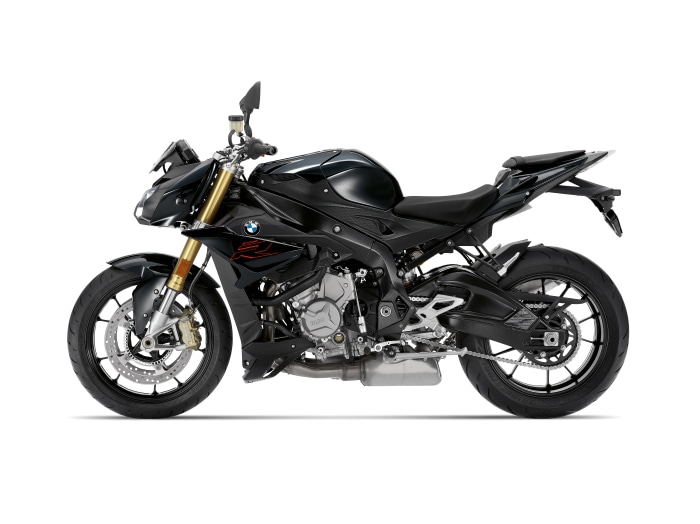 Black BMW S1000 Motorcycle