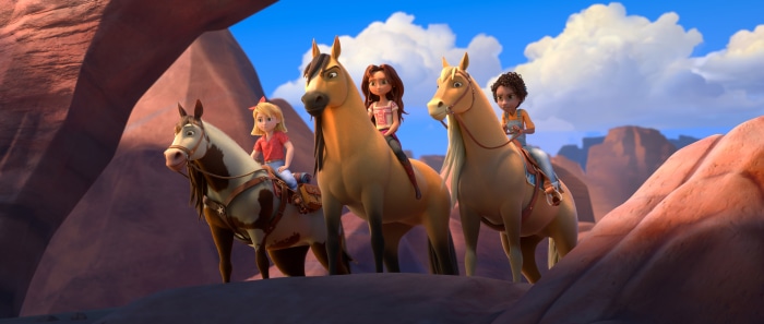 Spirit Untamed: Lucky, Spirit, Pru, and Chica Linda