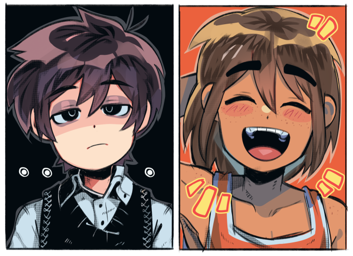 Kel and Sunny from OMORI in expressive portraits