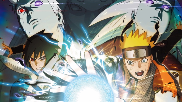 Naruto and Sasuke vs. Madara and Obito