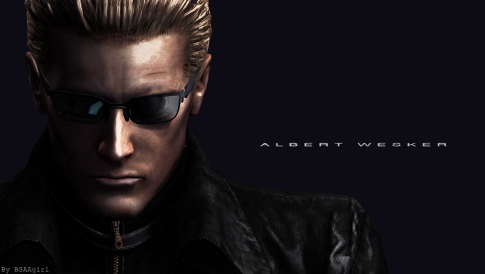 #1160743 Resident Evil HD Remaster, Albert Wesker, darkness, screenshot ...