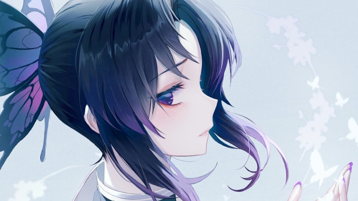 Shinobu Kochou from Demon Slayer: Kimetsu No Yaiba 4K