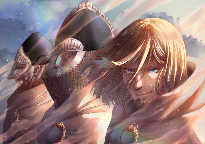 Eskil and companions from Vinland Saga