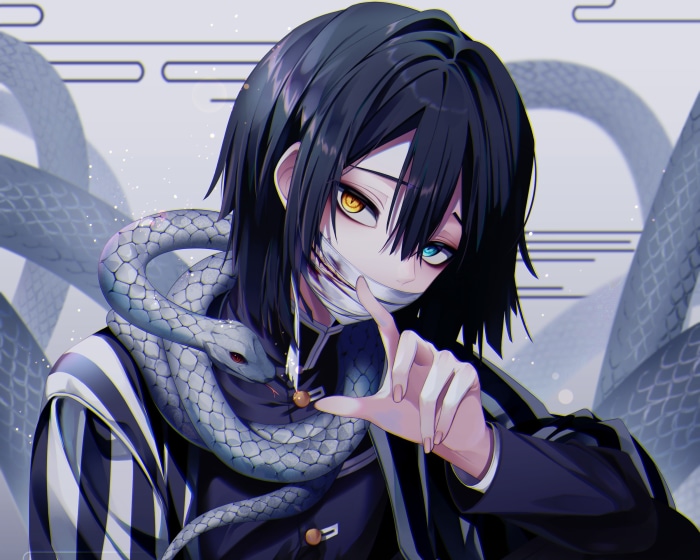 Obanai Iguro from Demon Slayer: Kimetsu No Yaiba