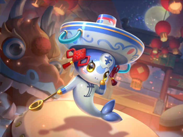 Porcelain Dowsie from League of Legends