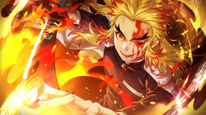 Kyojuro Rengoku from Demon Slayer: Kimetsu No Yaiba