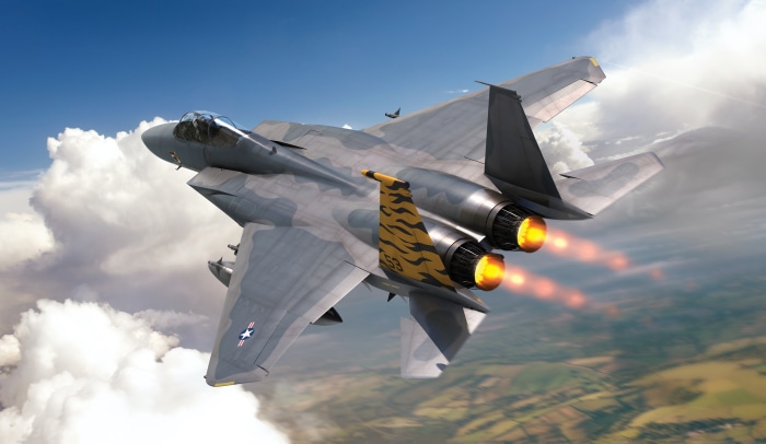 McDonnell Douglas F-15 Eagle 4K Warplane