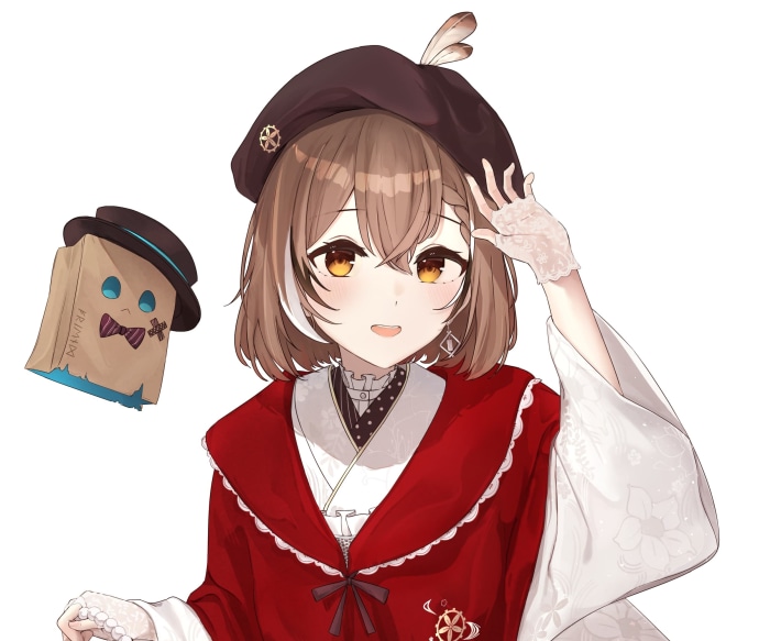 Nanashi Mumei from Hololive