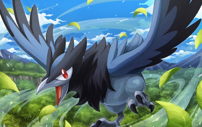 Corvisquire from Pokémon Sword and Shield