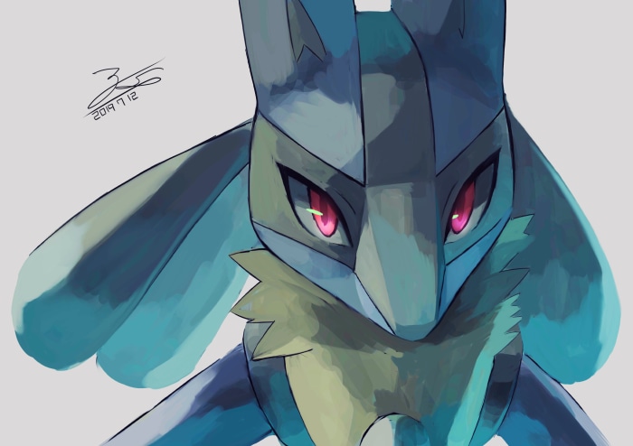 Lucario from Pokémon