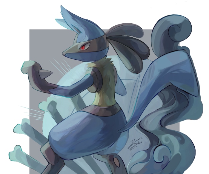 Lucario from Pokémon