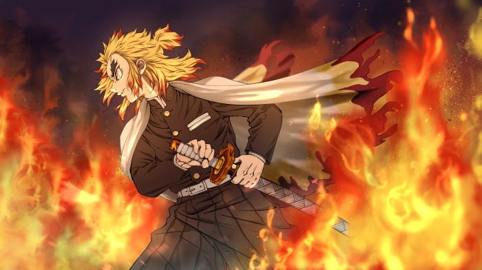 Kyojuro Rengoku from Demon Slayer: Kimetsu No Yaiba