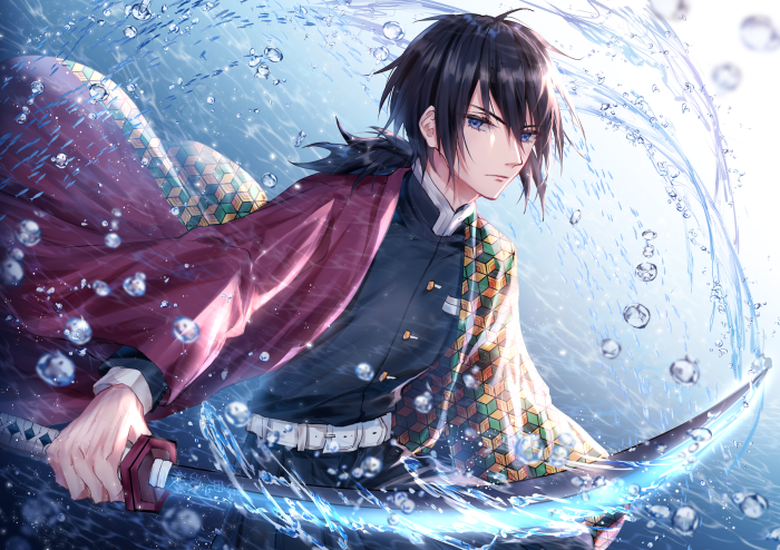 Giyuu Tomioka from Demon Slayer: Kimetsu No Yaiba