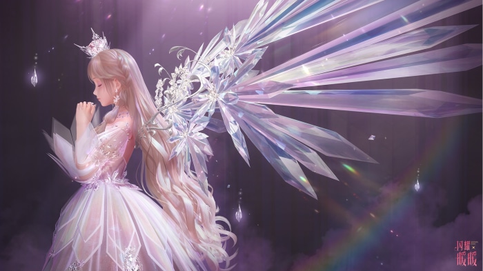 Shining Nikki Elegant Crystal Fairy Art