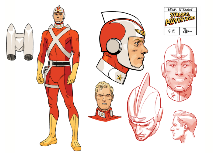 Adam Strange from Strange Adventures