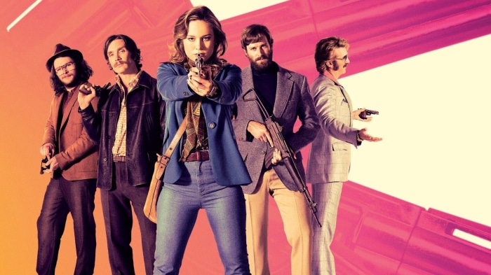 Brie Larson, Armie Hammer, Cillian Murphy, Sharlto Copley in Free Fire