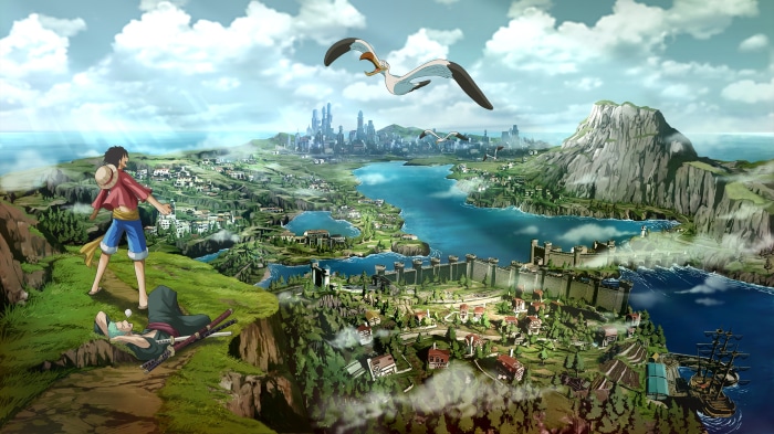 Monkey D. Luffy and Roronoa Zoro from One Piece