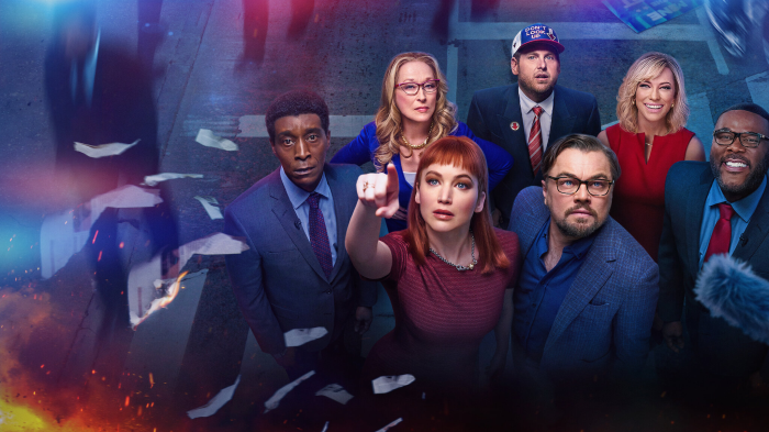 Dont Look Up Cast Poster