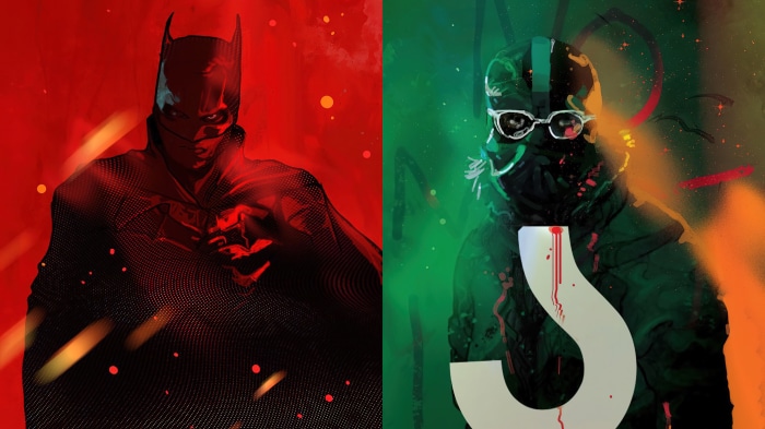 The Batman and Riddler from The Batman 4K
