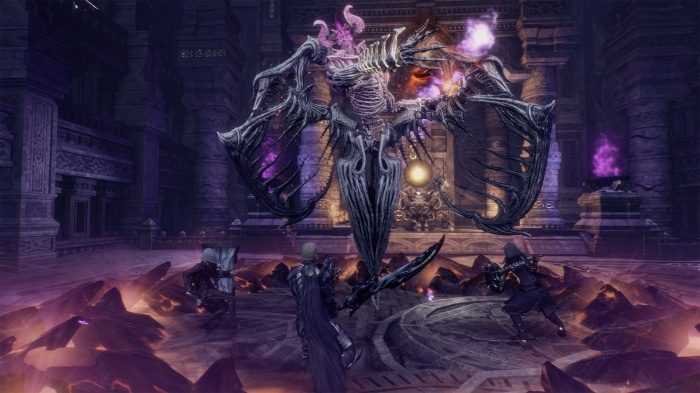 Stranger of Paradise: Final Fantasy Origin boss fight