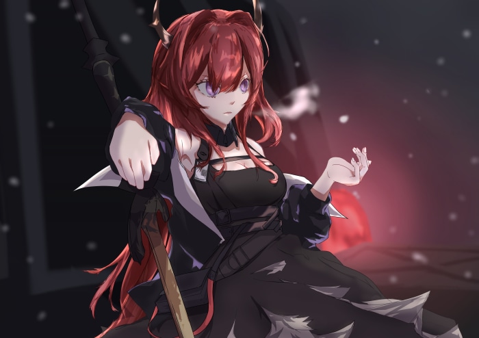 Surtr from Arknights 4K