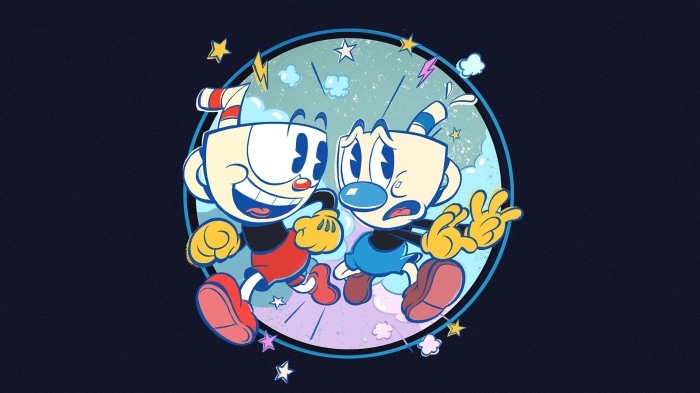 Cuphead and Mugman from The Cuphead Show!
