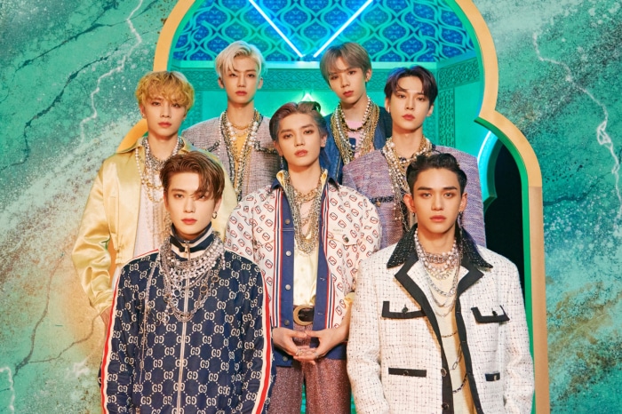 NCT members in ornate outfits