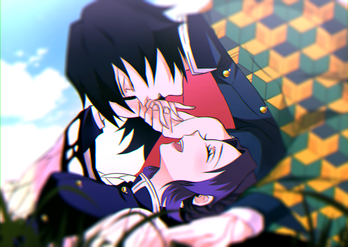 Giyuu Tomioka and Shinobu Kochou from Demon Slayer: Kimetsu No Yaiba 4K