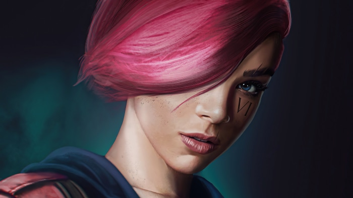 VI from League of Legends 4K
