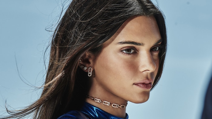 Kendall Jenner wearing Messika jewelry