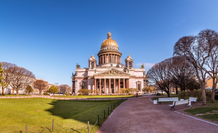 St. Isaac's Cathedral in Saint Petersburg, Russia