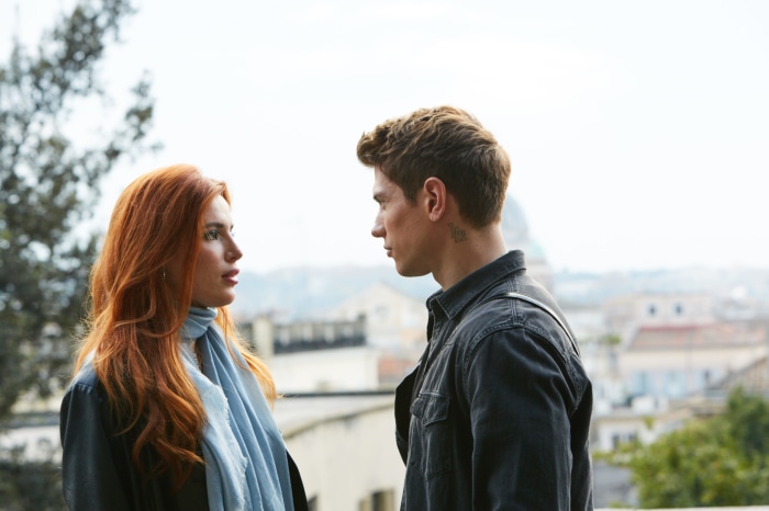 Bella Thorne and Benjamin Mascolo in Time Is Up