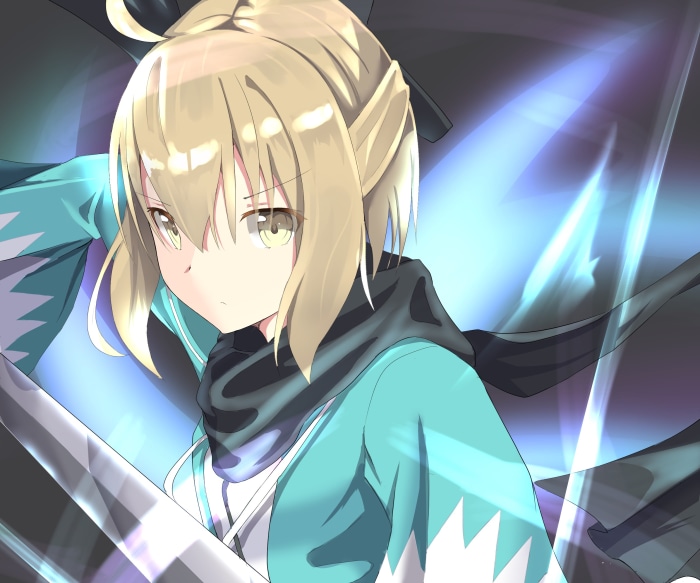 Sakura Saber from Fate/KOHA-ACE