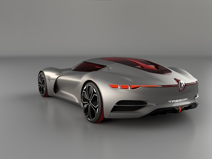 Renault Trezor concept car rear view