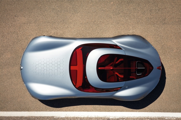 Renault Trezor Concept Car Top View