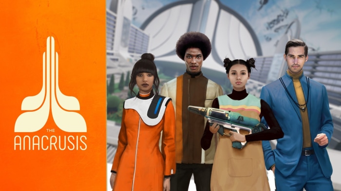 The Anacrusis game logo and characters