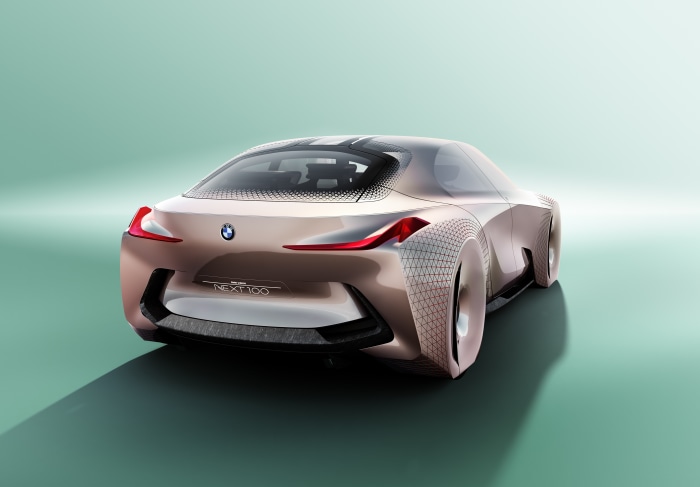 BMW Vision Next 100 Concept Car Rear View