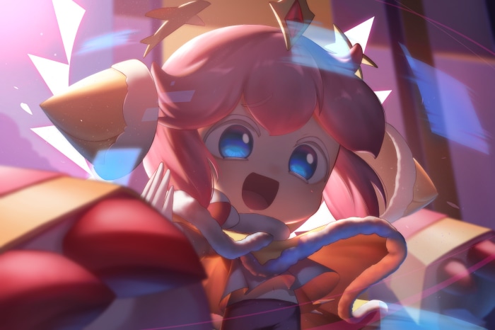 Strawberry Crepe Cookie from COOKIE RUN: KINGDOM