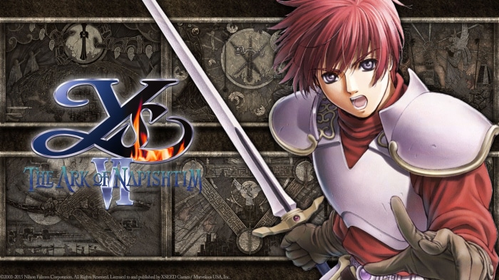 Adol Christin from Ys VI: The Ark of Napishtim