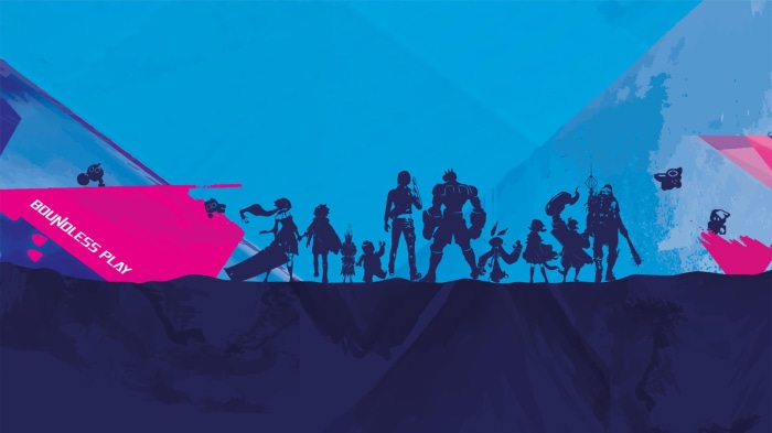 Boundless Play characters silhouette