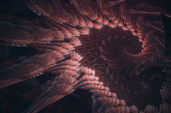 Abstract Fractal Swirl 4K
