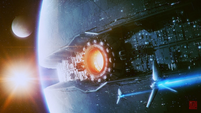 Starkiller Base from Star Wars