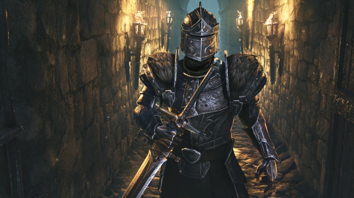 Knight in armor from The Elder Scrolls Online: High Isle 4K
