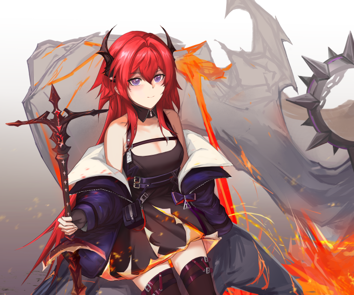 Surtr from Arknights 4K