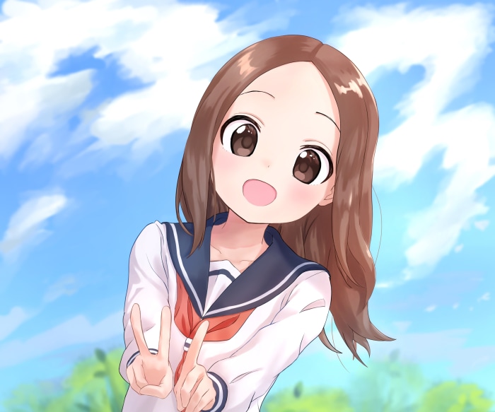 Takagi from Karakai Jouzu No Takagi-san
