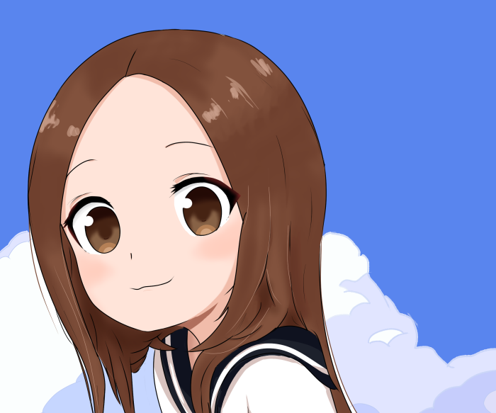 Takagi from Karakai Jouzu No Takagi-san